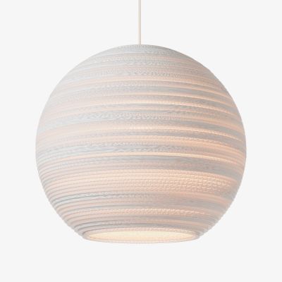 Scraplights Moon 18 Pendant lamp White Graypants